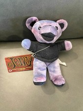 Vintage Grateful Dead Jerry Garcia Plush Bear Liquid Blue New w/ Tags