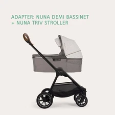 Nuna Demi Bassinet to Nuna TRIV Next Stroller ADAPTER (Custom , 3D Printed)