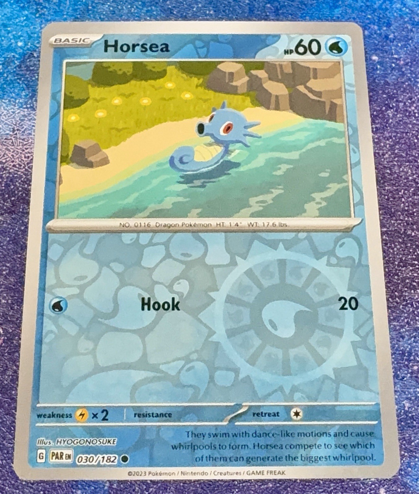 Pokémon TCG - Horsea - 30/182 - Paradox Rift