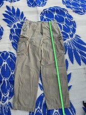 Vintage Y2K Abercrombie  Fitch Men's Tan Cotton Cargo Pants 36
