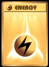 1996 Pokemon Base Set Lightning Energy Japanese