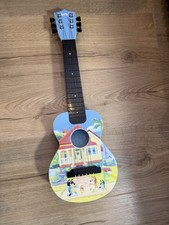 Bluey 21" Portable Kids Guitar, Small Plastic, Toy, Learn to Play for Toddlers