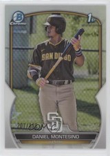 2023 Bowman Chrome Prospects Refractor 207/499 Daniel Montesino #BCP-114 09an