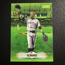 2025 Topps Stadium Club - Ichiro Suzuki - Lime Green - Seattle Mariners