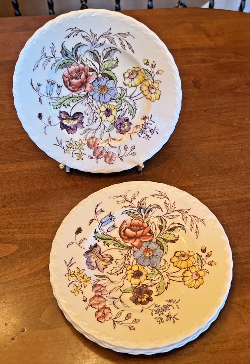 4 vintage Vernon Kilns 