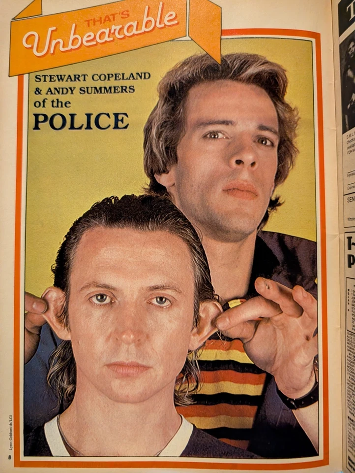 Hit Parader Magazine January 1983 Ozzy, Who, Led Zeppelin, Bad Company, Go-Go's  - Image 4 of 4