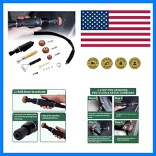 Low Speed Air Tire Buffer Tire Buffer Full Kit Repair Polish Patch Tools Wit...
