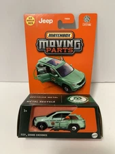 Matchbox Moving Parts Jeep Grand Cherokee 17/50 New Nouveau 2025 Green