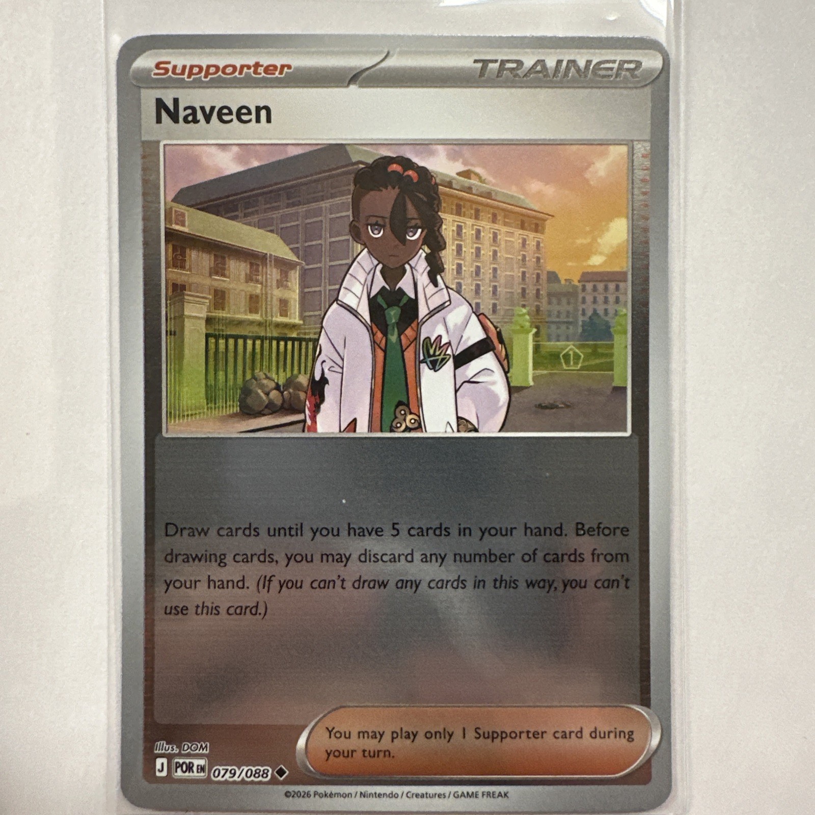 Pokemon TCG Naveen 79/88 Perfect Order ME3 Reverse Holo NM
