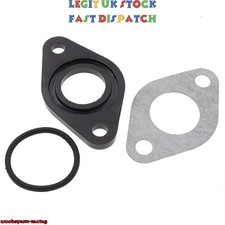 2x 20mm Pit Bike Plastic Carb Inlet Manifold & Gasket Set 90cc 110cc 125cc 140cc