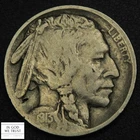 1913 S Type 2 Buffalo Nickel 5C