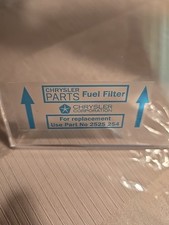 New Mopar Factory Style Fuel Filter 1966-1974 Decal 2 New Mopar Factory Style Fuel Filter 1966-1974 Decal 2