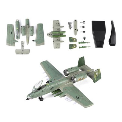 Build 1/72 US Air Force A-10 Thunderbolt II Warthog Assembly Model w/Stand