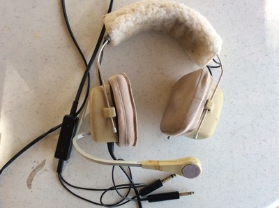 2 Telex Aviation Hear Defender DBM-1000 Headsets + NC Microphones