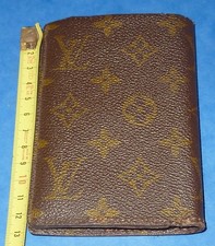 authentique véritable ancien porte monnaie feuille portefeuille LV monogramme
