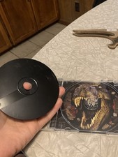 The Lost World Jurassic Park (PlayStation 1, 1997) *Disc Only* And Back Artwork