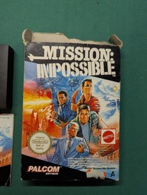Mission Impossible Nintendo NES Scatola E Istruzioni No Gioco