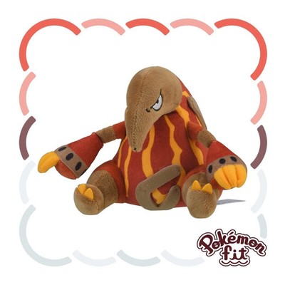 Heatmor Durant Pokemon Center Plush Pokemon fit Japan No 631 632