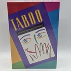 Vintage 1989 Taboo A Milton Bradley Game Ages 12-Adult Sealed