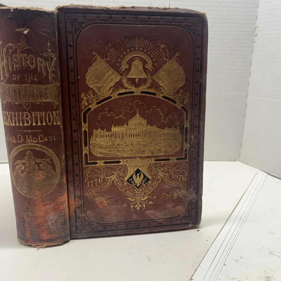 1876 The Illustrated History Of The Centennial Exhibition - James D. McCabe Foto 2 de 4