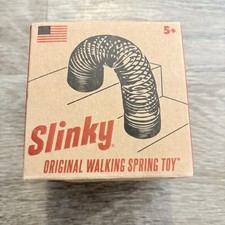 New In Box The Original Slinky Metal Walking Spring Kids Toy Made in USA