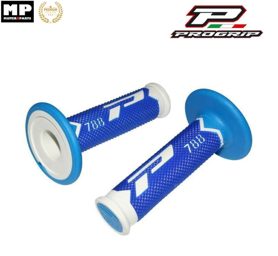 Poignée Progrip 788 New tricolore pour moto cross et enduro