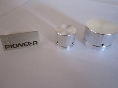 Pioneer SX-1250 SX-1050 Tuning & Volume Knob & Screw's (New!) AAA