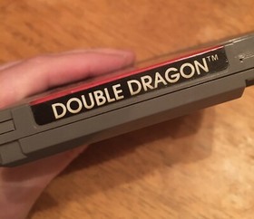 Authentic NES Nintendo Entertainment System Double Dragon Video Game Tested