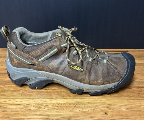 KEEN Targhee II Herren Wander Arbeitsschuh 1008417 Braun/Goldgelb Größe 11 Niedrig - Bild 8 von 11