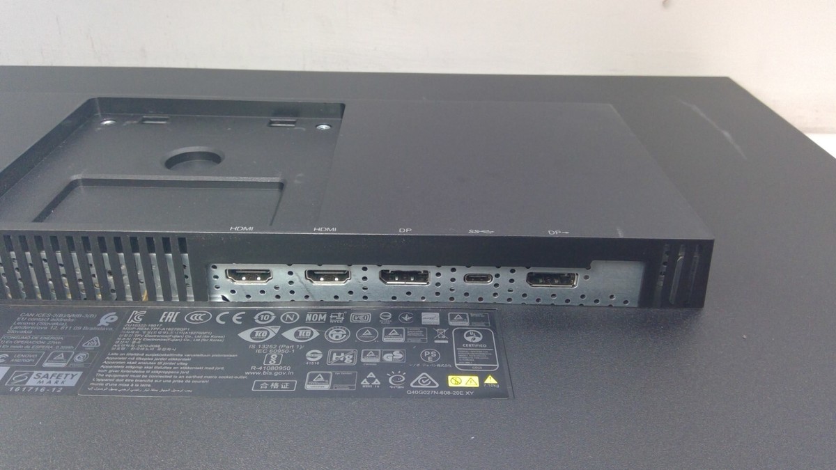 Lenovo ThinkVision P27H-10 27in Wide QHD IPS LED Monitor Lenovo ThinkVision P27H-10 27in Wide QHD IPS LED Monitor