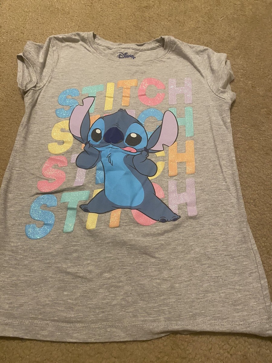 Disney Large 10/12 Girl Stitch Shirt | eBay