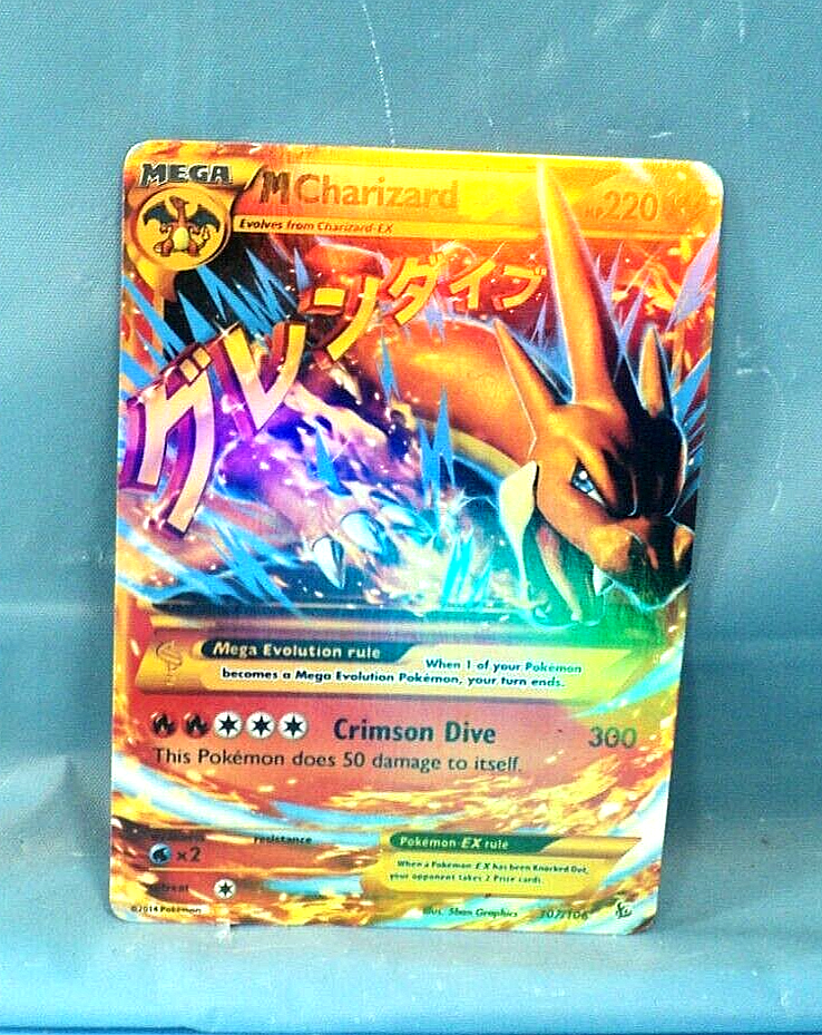 Pokemon Card M Charizard EX 107/106 XY Flashfire Extended Pokemon Card M Charizard EX 107/106 XY Flashfire Extended