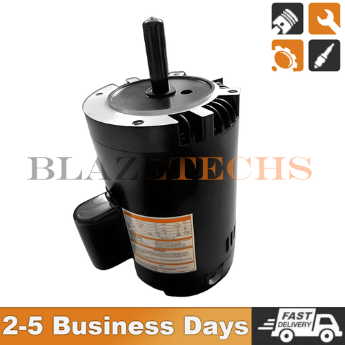 Pool Pump Motor For B127 Electric Motor 3/4 HP 3450  1PH 115/230 Volt 56J Frame - Picture 2 of 6