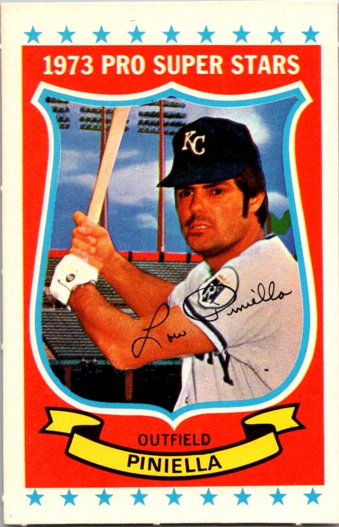 1973 Kellogg's Pro Super Stars - Lou Piniella #24, MT