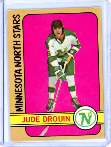 1972-73 O-Pee-Chee #47 Jude Drouin - Minnesota North Stars - BREAK SET