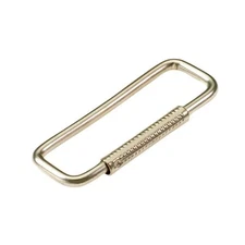 (5 Clips) LUCKY LINE SPRING SLEEVE KEY RING
