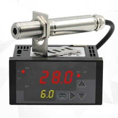 0~1200  Industrial Online Non-contact Infrared Temperature Controller Sensor New