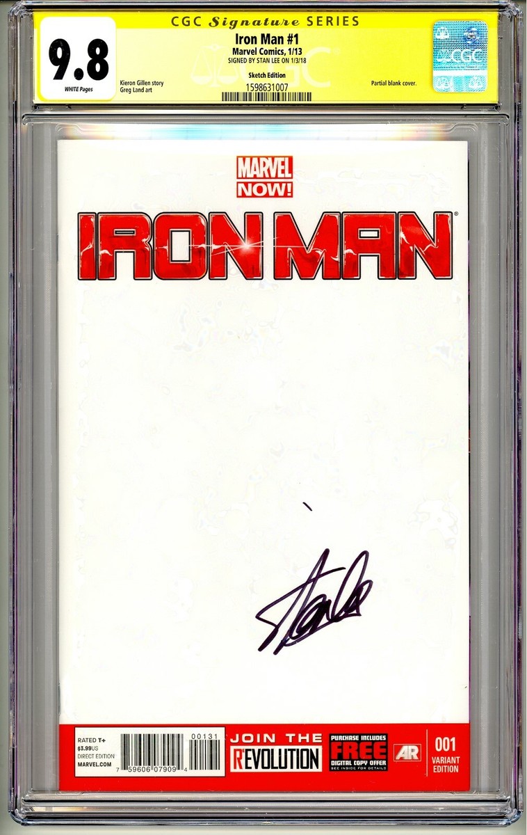 その他 2013 Iron Man 3 sketch Stan Lee signed yj33umrpc3b51.jpg?auto=webp&s=
