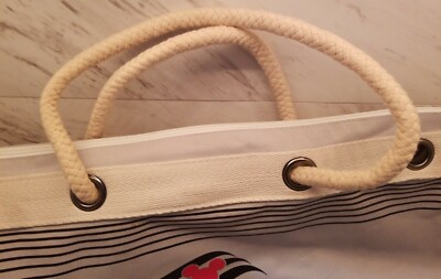 Disney Cruise Line Castaway Club bag (Off White/Grey) In Great