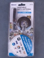 Portable HDTV Antenna w/Magnetic Base By Luxtronic (New)
