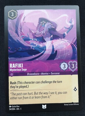 Rafiki - Mysterious Sage - Lorcana - The First Chapter - NM Unplayed - 54
