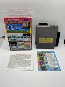 Formula One 1 Built To Win Nintendo NES Complete CIB Rare!!!