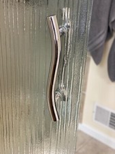 Shower Door Handle - 8" S-Style Ladder Pull NEW STYLE 