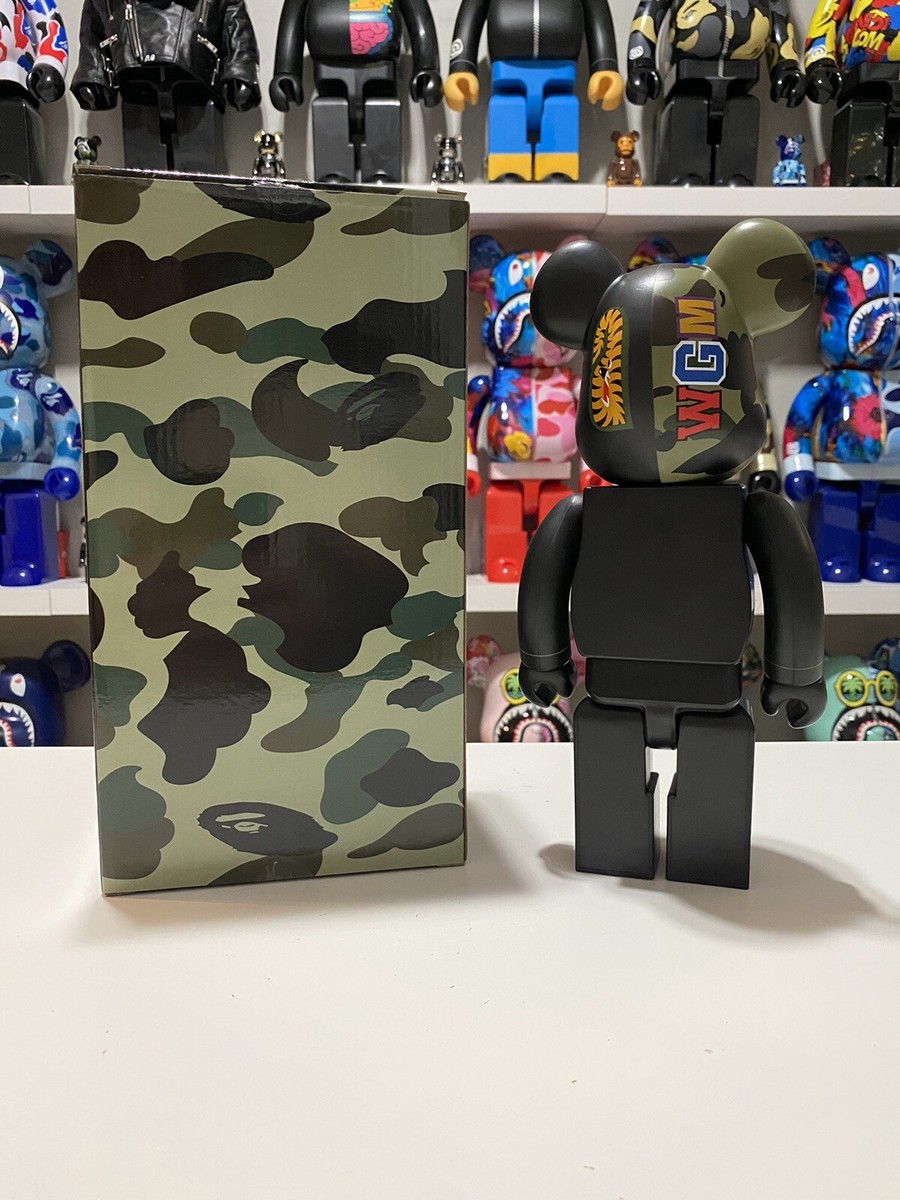 Bape 1st Camo Shark Black 400% Bearbrick A Bathing Ape Be Bape 1st Camo Shark Black 400% Bearbrick A Bathing Ape Be