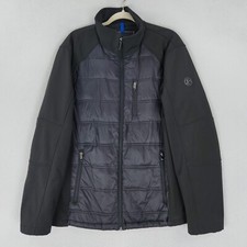Calvin Klein Jacket Mens Large Black Quilted ...