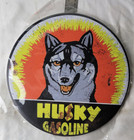 Vintage Husky Gasoline Company Sign Pump Plate Gas Station Oil Apart14