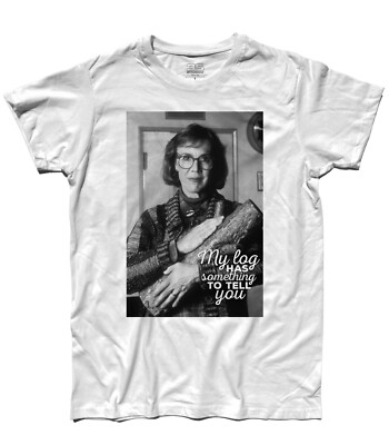 T-shirt uomo TWIN PEAKS La signora col ceppo Log Lady - Laura Palmer, Cooper