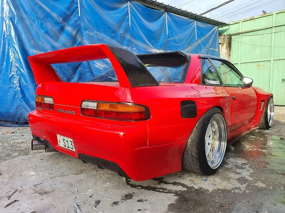 240sx 180sx s13 Rear Bumper Spirit Style Coupe version FRP JDM