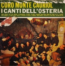 Coro Monte Cauriol - I Canti Dell'Osteria Vinyl, LP Album Mono Vik KLVP 97 1962 