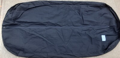 Not available Prada Garment Bag Black Canvas with Logo, 30''x42''